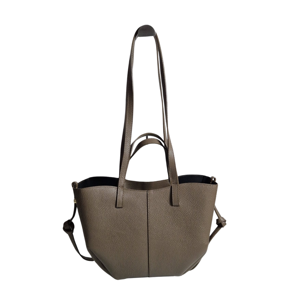 Sac à main et bandoulière "Laila" - Cuir Véritable - Fabriqué en Italie