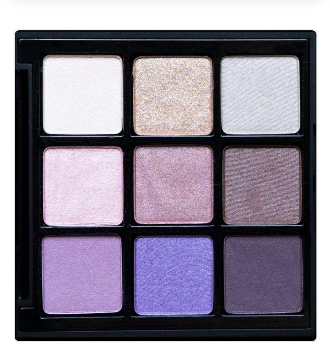 MKPL02 - PALETTE DE FARDS À PAUPIÈRES 9 COULEURS - FLEURS DE PRINTEMPS 18 g