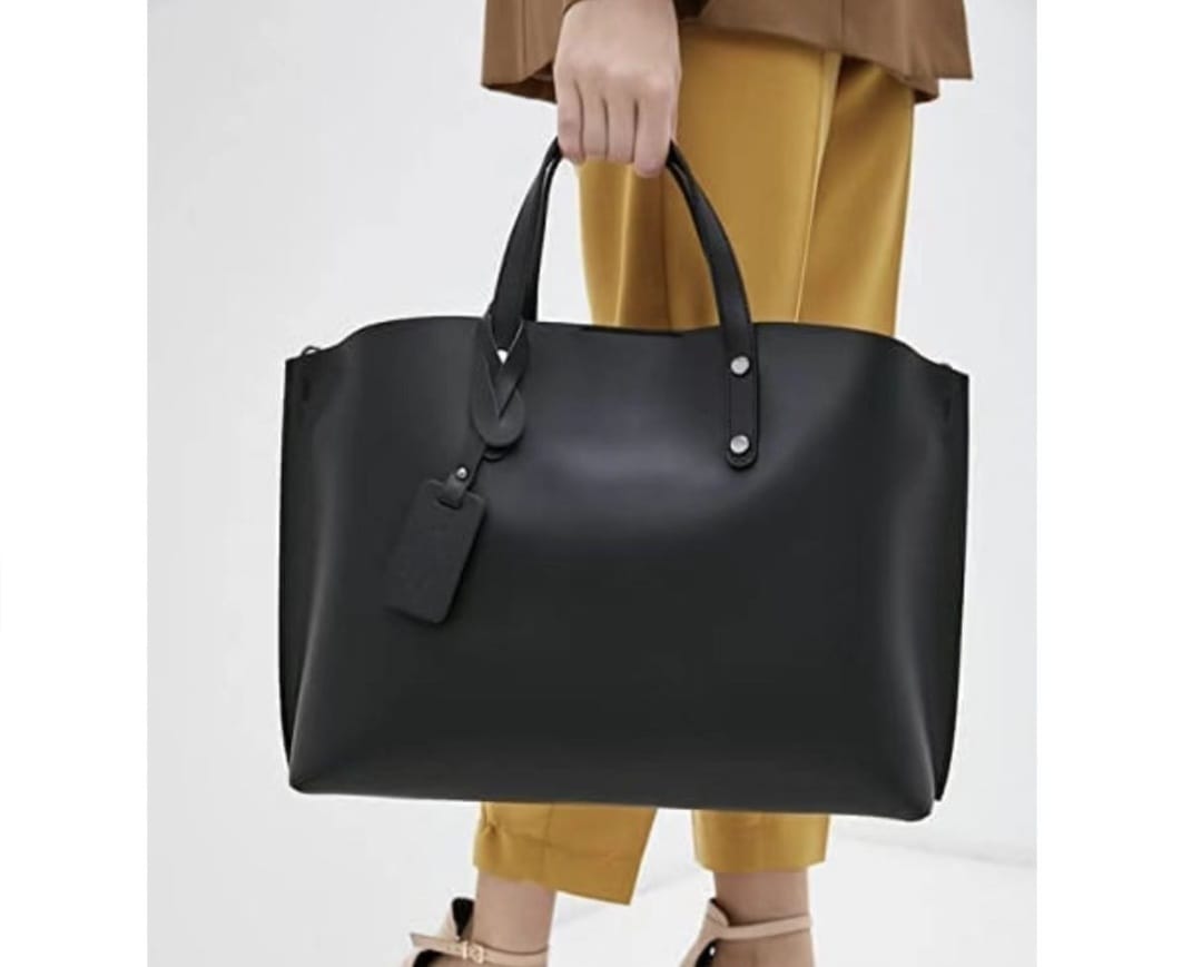 Sac à main « Chloé » - Cuir véritable lisse, fabriqué en Italie