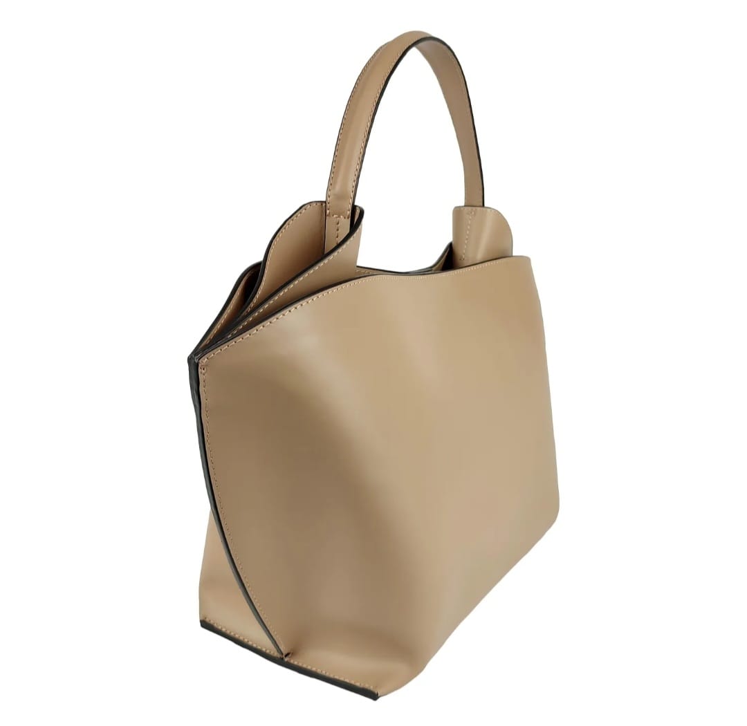 Sac à main « Selena » - Cuir véritable lisse, fabriqué en Italie