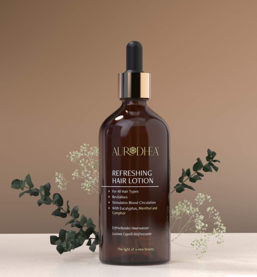 Lozione per capelli rinfrescante al Mentolo e alla Canfora 100 ml | Arricchita con Olio Essenziale di Eucalipto