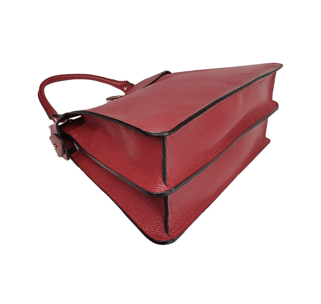 Sac à main "Selena" - 100% Cuir Véritable - Fabriqué en Italie