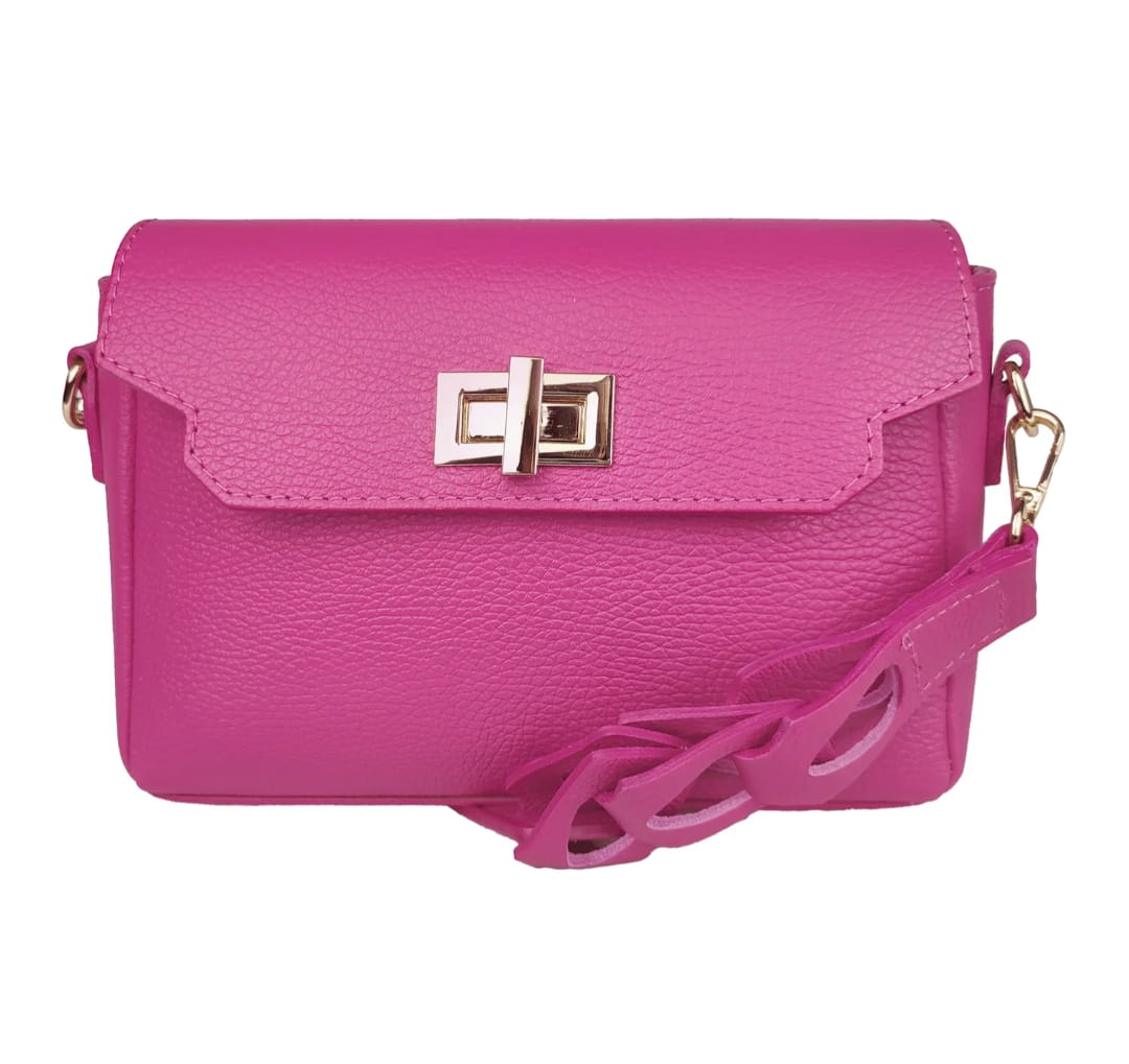 Sac bandoulière Chloé - 100 % cuir véritable - Fabriqué en Italie