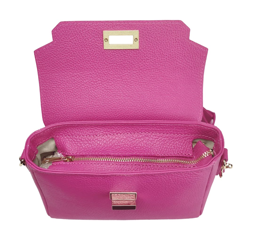 Sac bandoulière Chloé - 100 % cuir véritable - Fabriqué en Italie