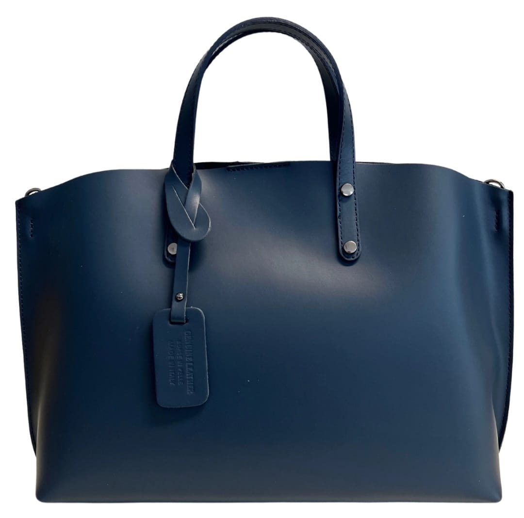 Sac à main « Chloé » - Cuir véritable lisse, fabriqué en Italie