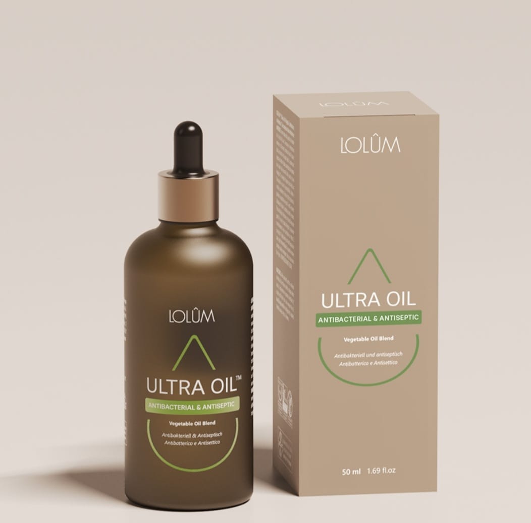 ULTRA OIL™ – Mélange d'huiles végétales à action antibactérienne et antiseptique 50 ml | Enrichi d'un complexe antibactérien actif