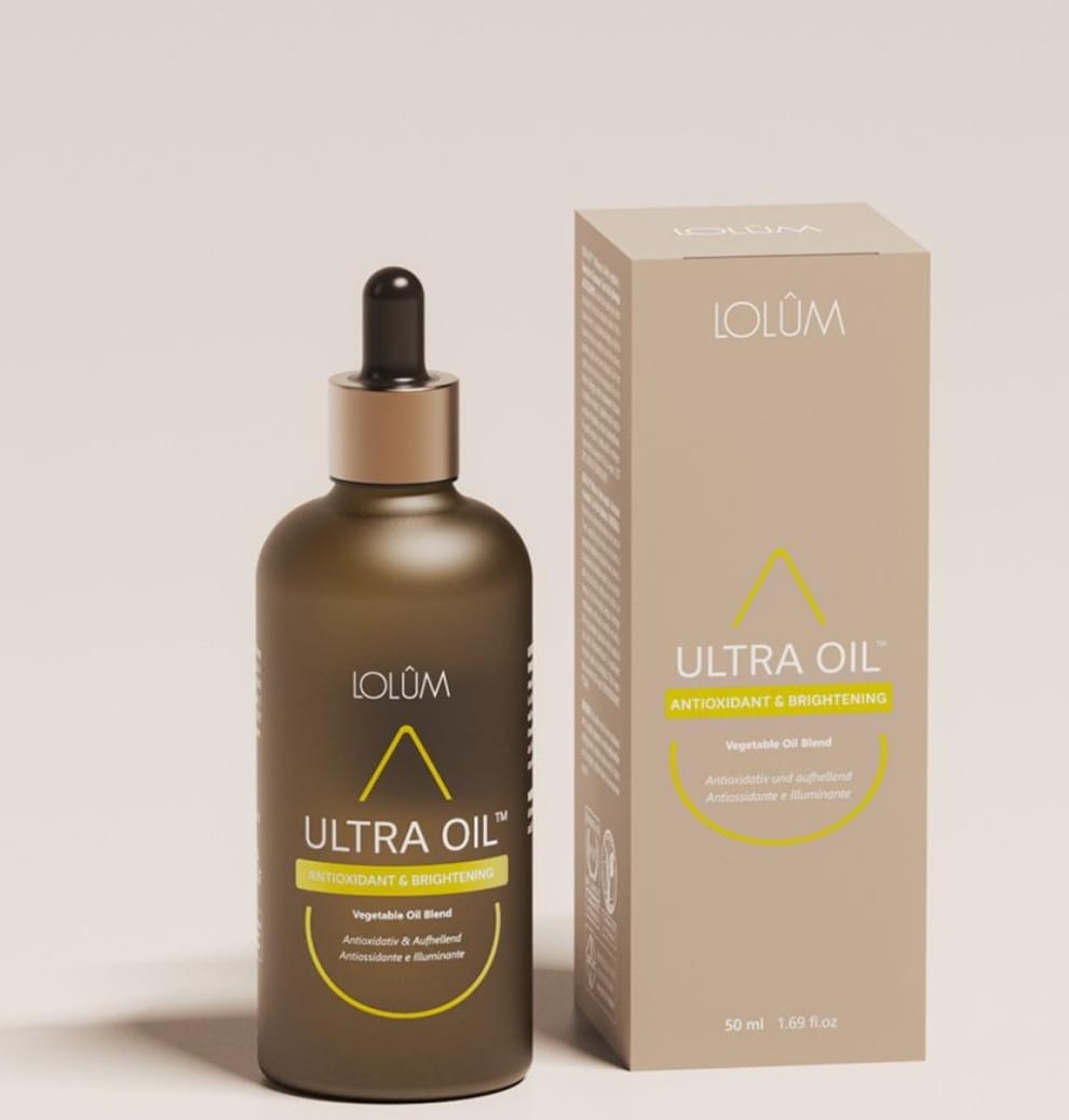 ULTRA OIL™ – Mélange d'huiles végétales à l'action antioxydante et illuminatrice 50 ml | Enrichi en acide hyaluronique