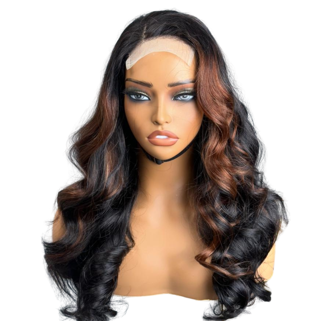 Alice Wig - Hair Waves - Transparent Lace 4*4- 18"= 45CM