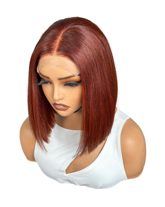 Raw Hair SDD Bob Wig - 4*4 Closure - 10 Inch = 25cm