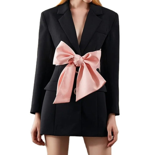 Women's Jacket - with Laces - Backless Patchwork