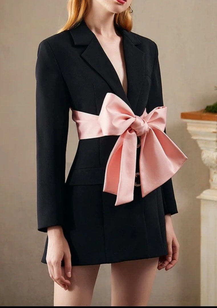 Women's Jacket - with Laces - Backless Patchwork