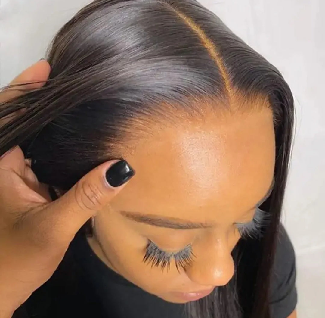 Straight Wig "BEA" 100% Real Virgin Hair - HD Lace 6*4 - Glueless 24"