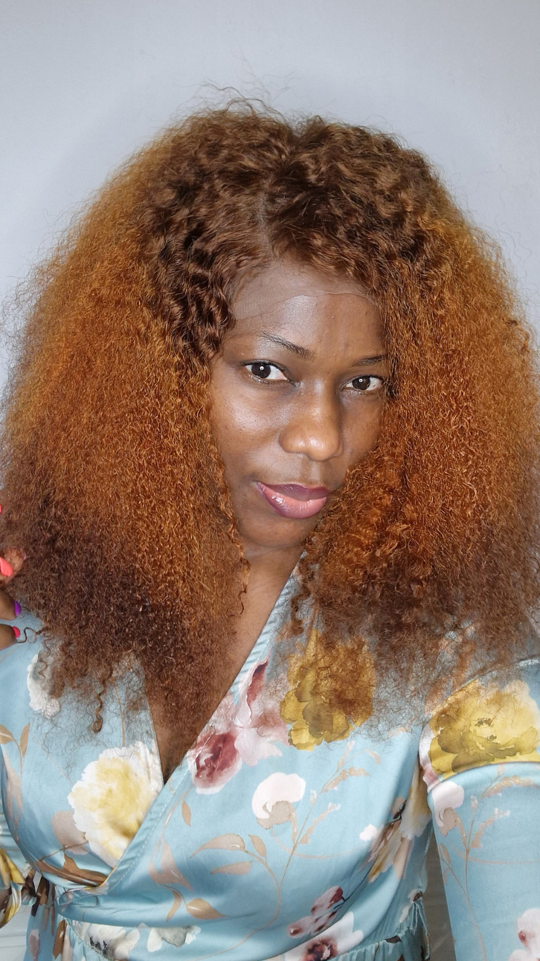 Aissa Wig - Kinky Curly - 100% Human hair Transparent Lace 13*4