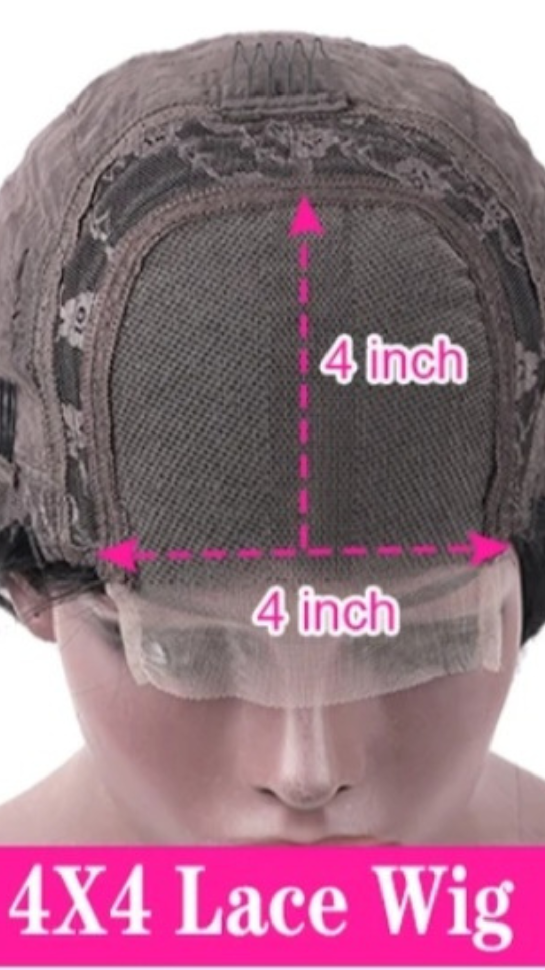 Alice Wig - Hair Waves - Transparent Lace 4*4- 18"= 45CM