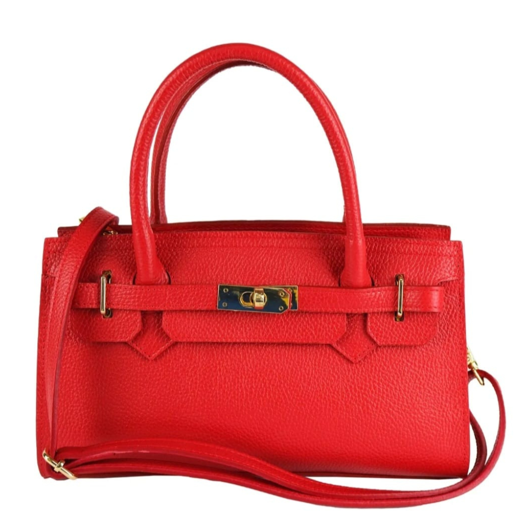 Sac "Mira" - Cuir véritable dollar - Fabriqué en Italie