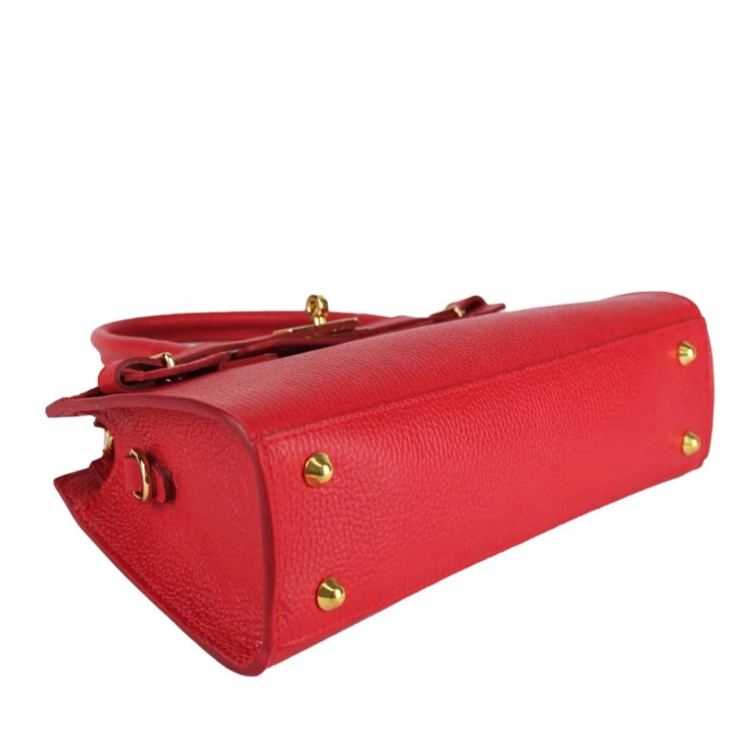 Sac "Mira" - Cuir véritable dollar - Fabriqué en Italie