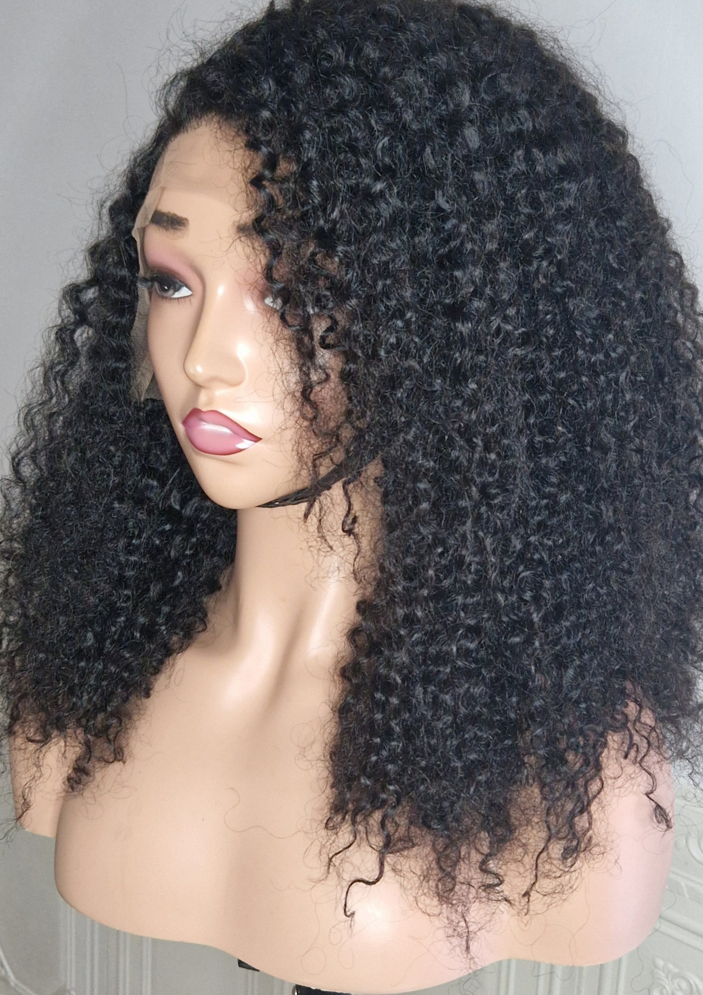 Flora kinky wig - Virgin hair - frontal 13*4