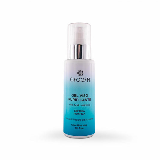 Purifying facial gel with salicylic acid for impure and acne-prone skin - 100 ml