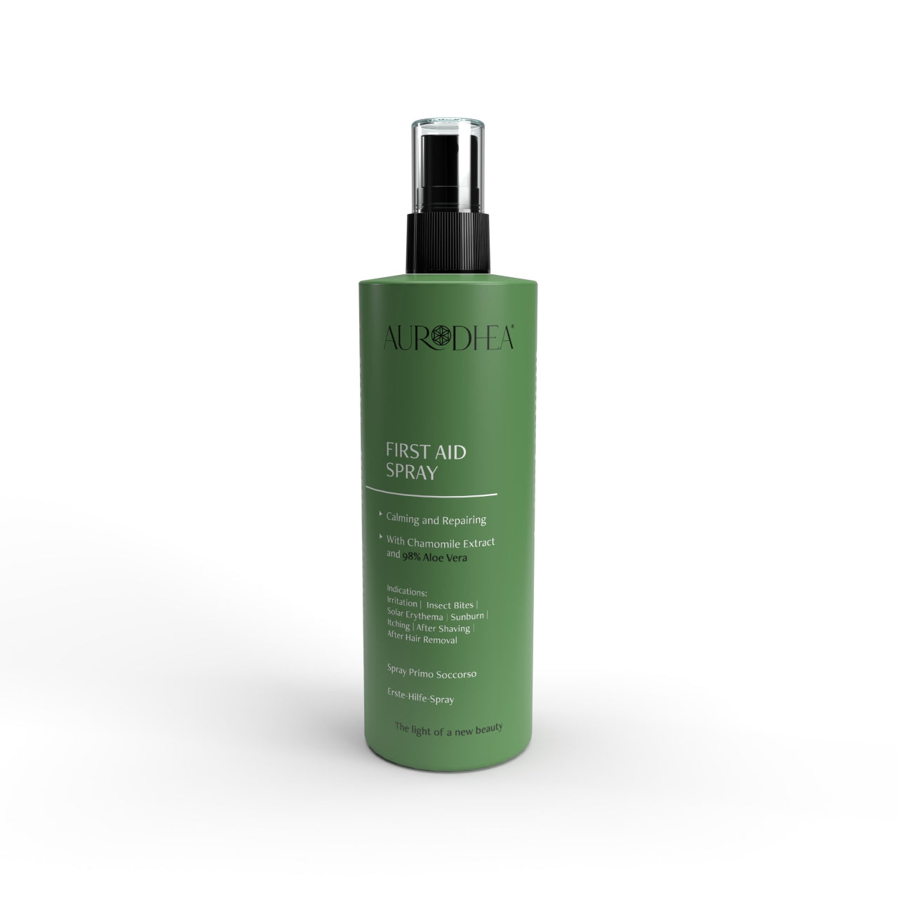 Spray de premiers secours à 98% d'Aloe Vera - 150 ml