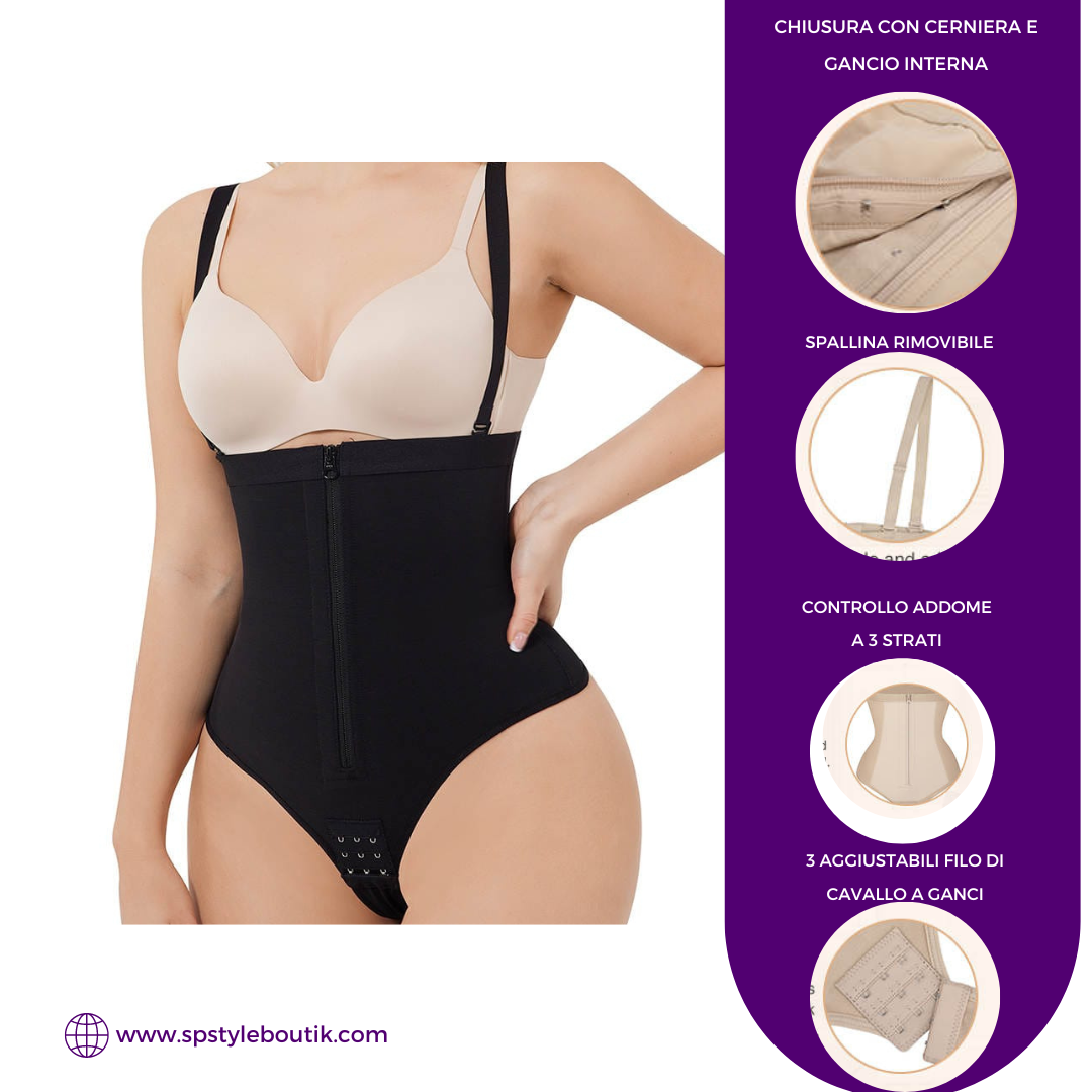 Sous-vêtements façonnant le string - Contrôle de la taille - Abdomen mince