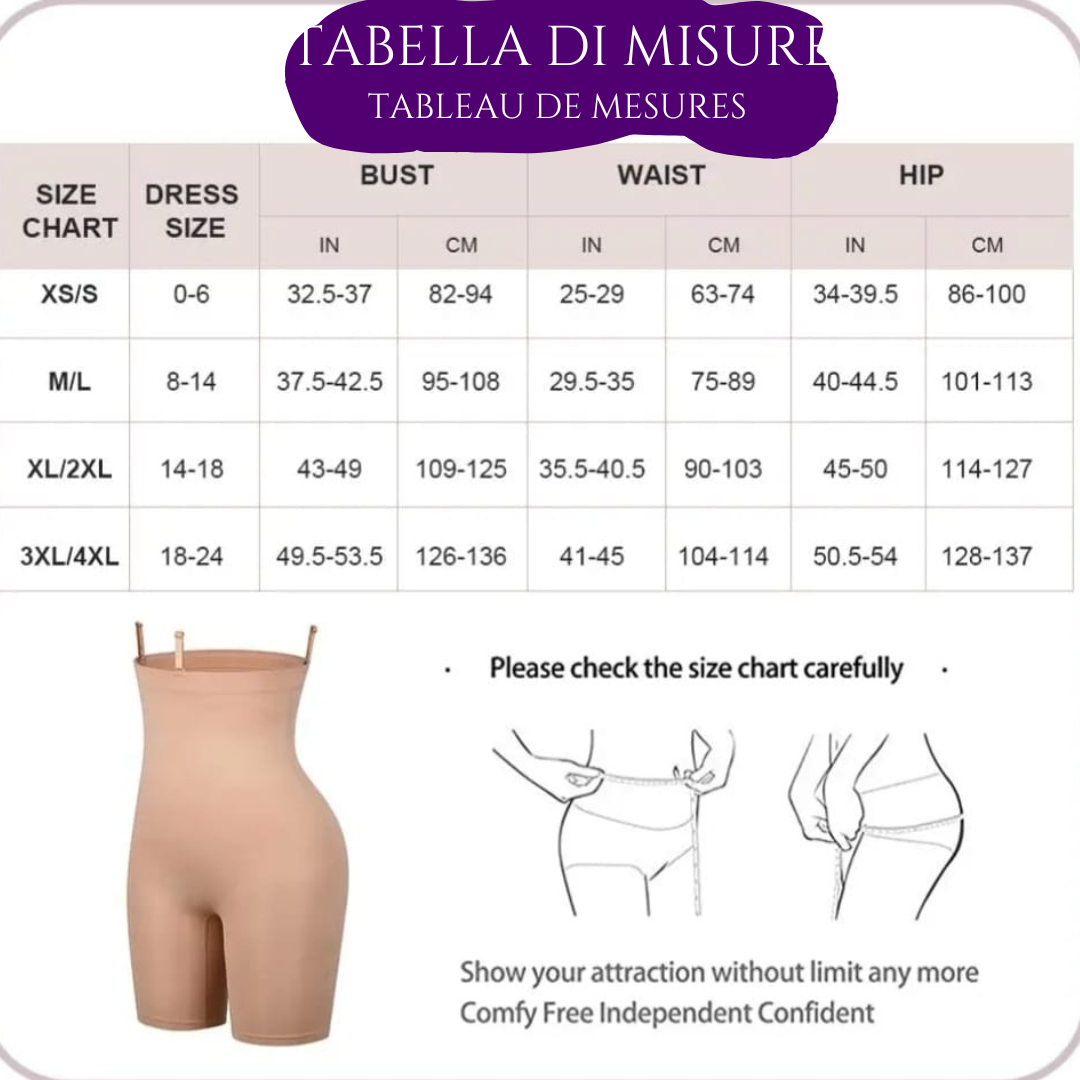 Formende Unterwäsche - nahtloses Shapewear - Bauchkontrolle