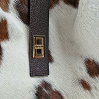 Borsa Grande NORA in Cavallino e Vera Pelle Made in Italy