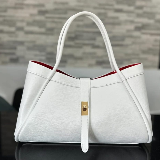 Borsa a mano e spalla "Naomi" Vera Pelle - Made in Italy