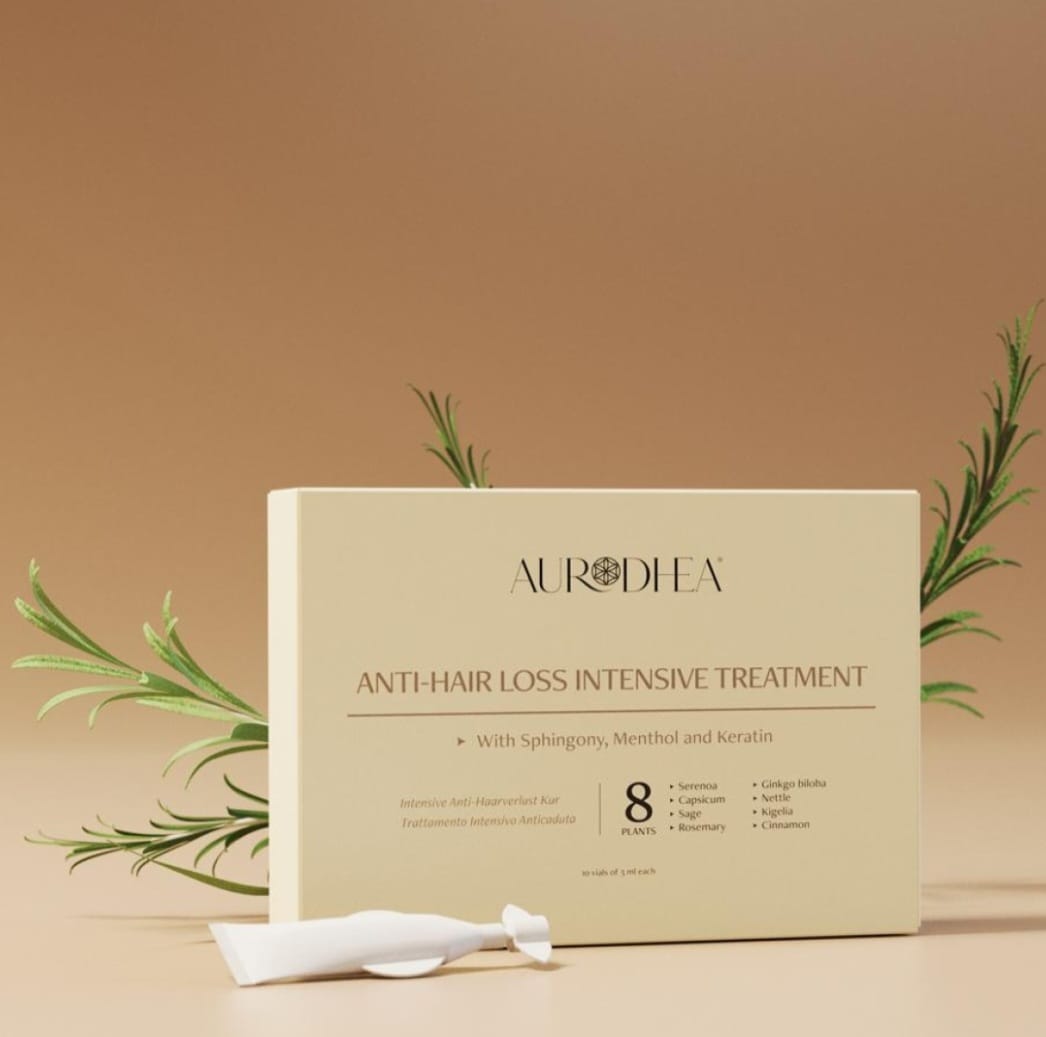 FIALE ANTICADUTA - AZIONE D'URTO 3 ml | Arricchite con Sphingony, Mentolo e Cheratina - 10 fiale da 3 ml cad.