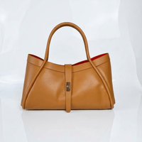 Borsa a mano e spalla "Naomi" Vera Pelle - Made in Italy - Cuoio - SP Style Boutique