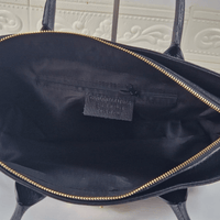 KESSIE — Borsa in Vera Pelle, Made in Italy - Nera