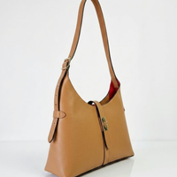 Borsa Spalla EVELIN Vera Pelle - Cuoio