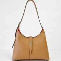 Borsa Spalla EVELIN Vera Pelle - Cuoio