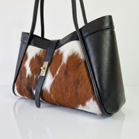 Borsa a Spalla  NAOMI Vera Pelle Made in Italy - Cavallino