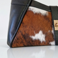 Borsa a Spalla  NAOMI Vera Pelle Made in Italy - Cavallino