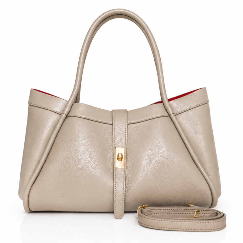 Borsa Tote a spalla NAOMI - Beige - SP Style Boutique