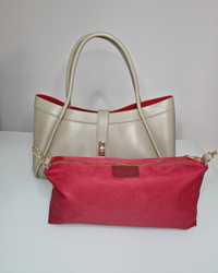 Borsa Tote a spalla NAOMI - Beige - SP Style Boutique