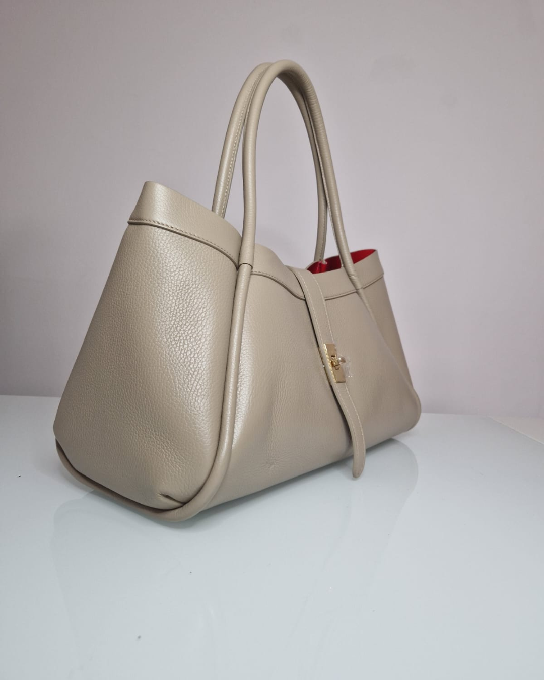 Borsa Tote a spalla NAOMI - Beige - SP Style Boutique