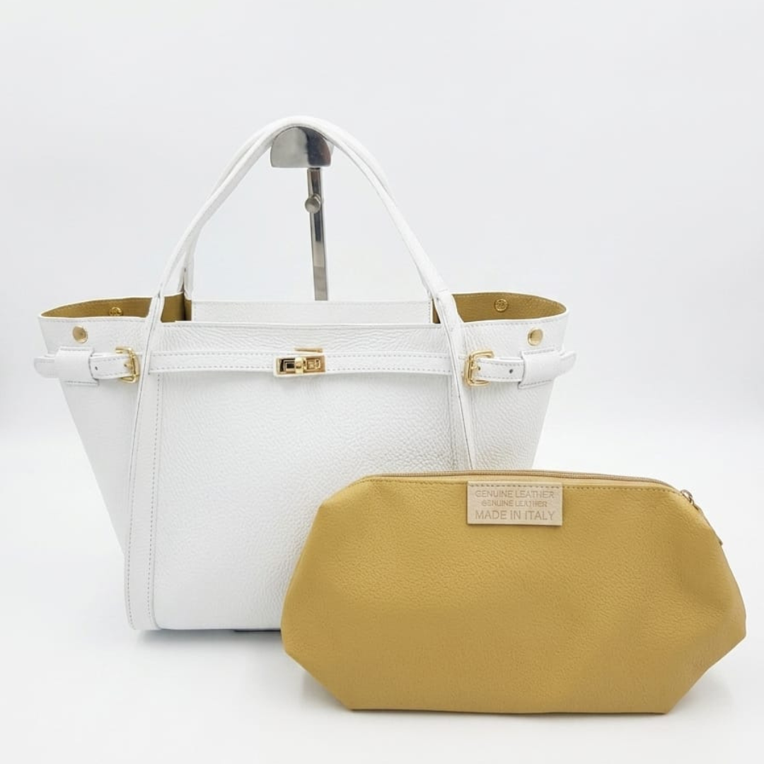 Borsa Spalla e Mano DARIA - Bianca - SP Style Boutique