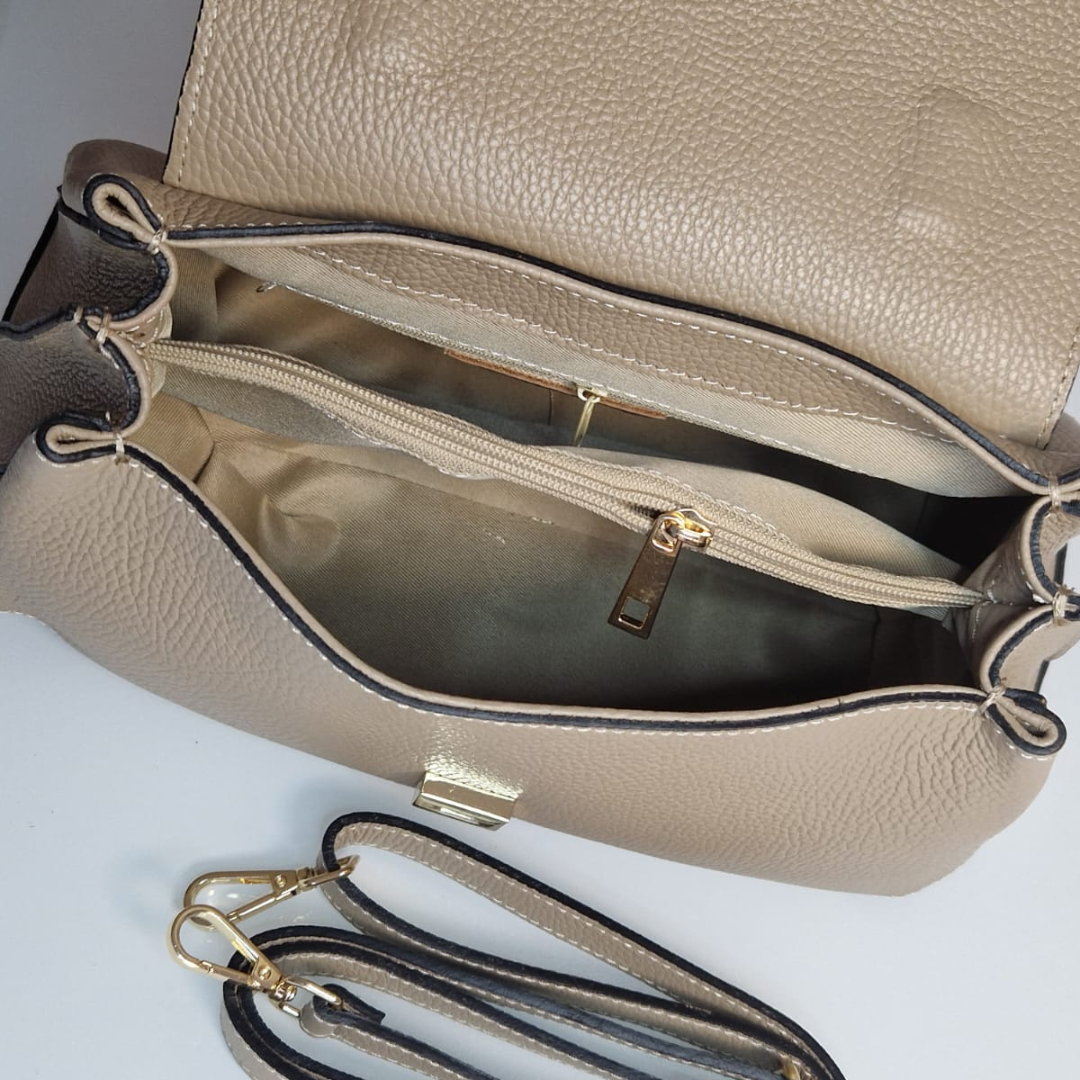 Borsa a Mano "Sharon" - Vera Pelle - Made in Italy