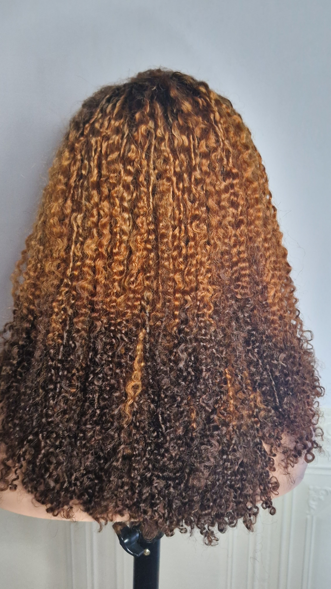 Aissa Wig - Kinky Curly - 100% Human hair Transparent Lace 13*4