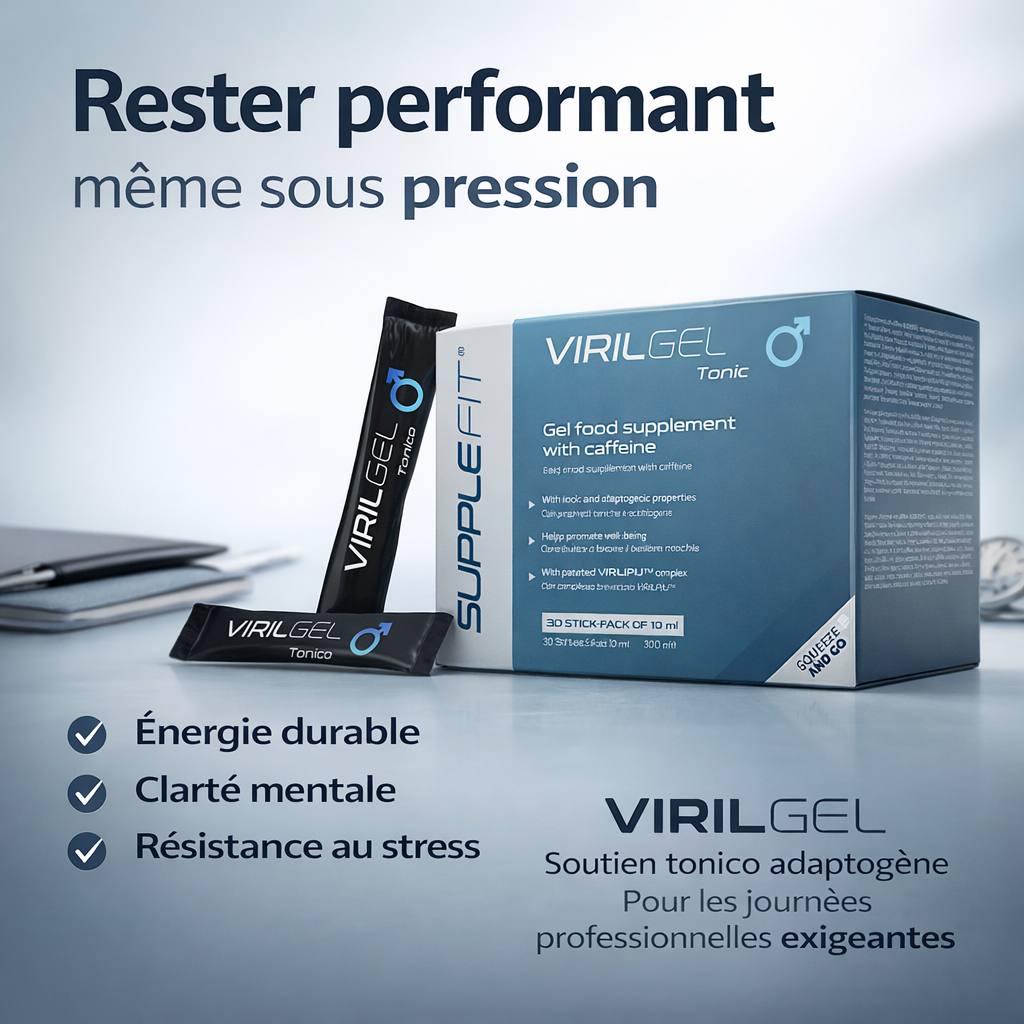 VIRILGEL - Suplemento alimenticio en gel con propiedades tónicas y estimulantes - 300 ml