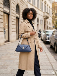Borsa a Spalla MONALISA - Blu Navy - SP Style Boutique
