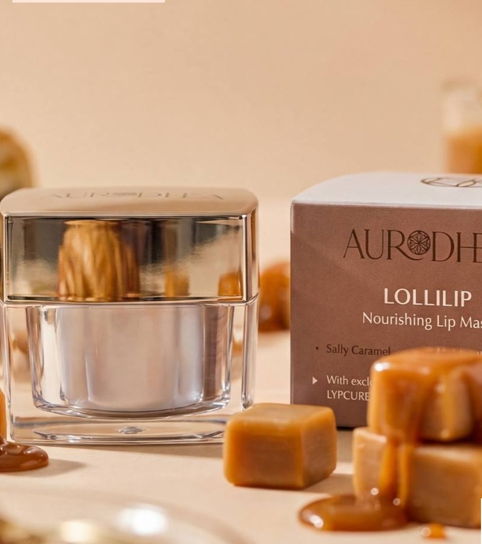 LOLLILIP ‘Salty Caramel’ - Maschera Labbra Nutriente - 15ml