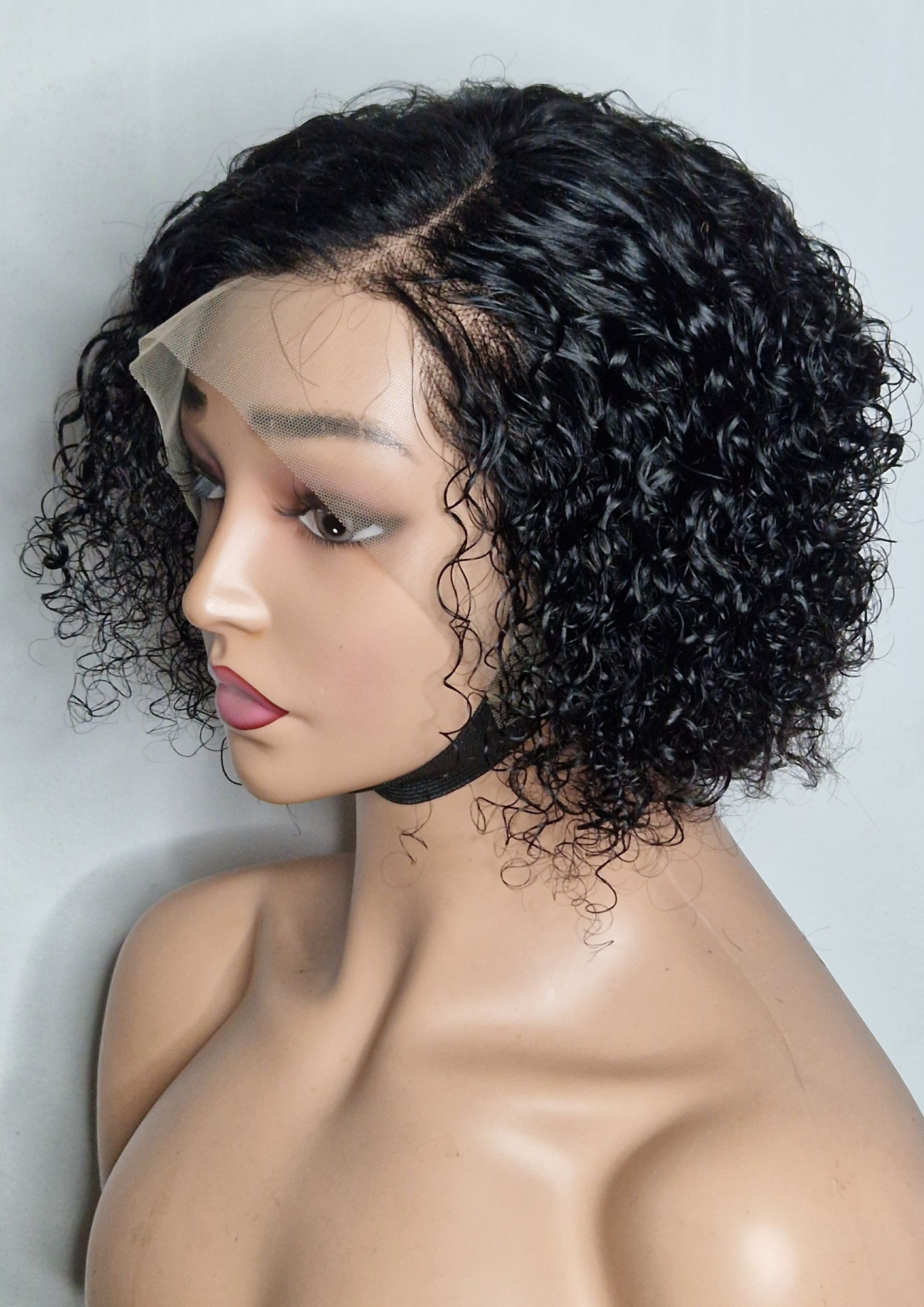 Parrucca Celia - Pixie cut - curly frontal 13*4