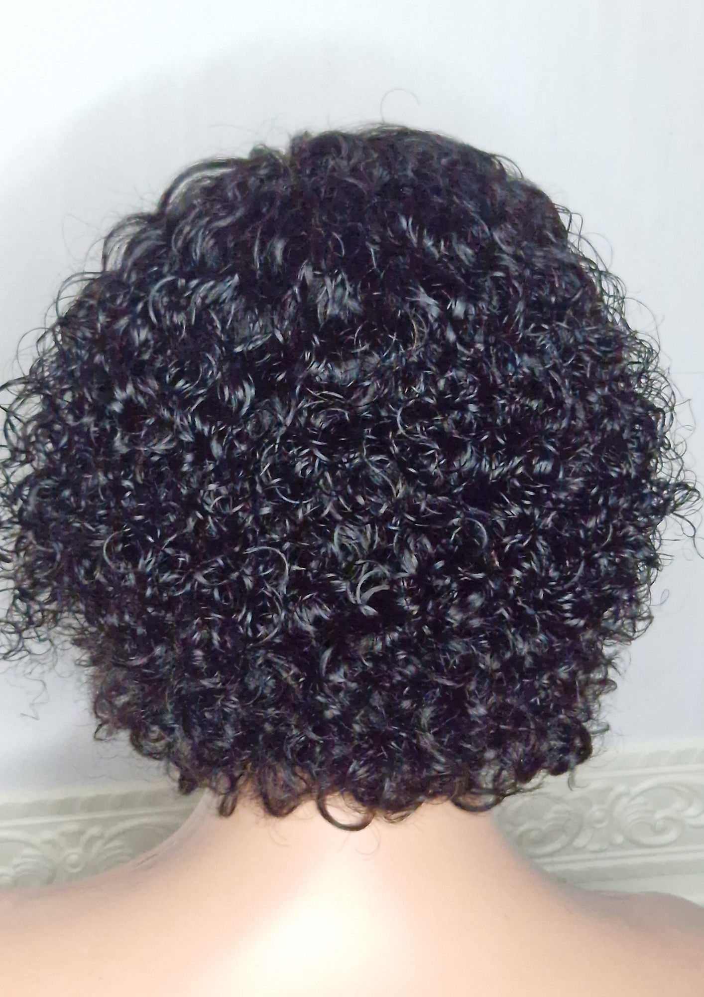 Parrucca Celia - Pixie cut - curly frontal 13*4