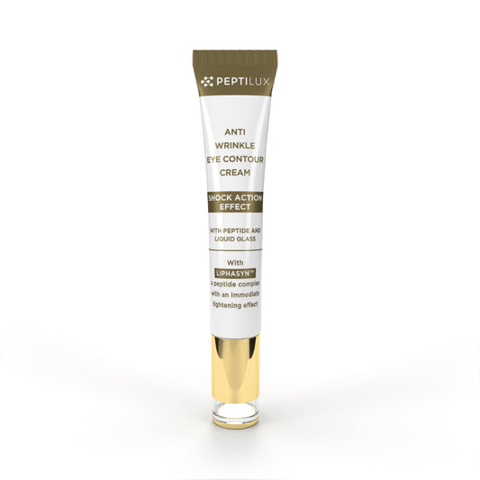 Peptilux - Crema contorno occhi antirughe 'effetto shock action' con LIPHASYN