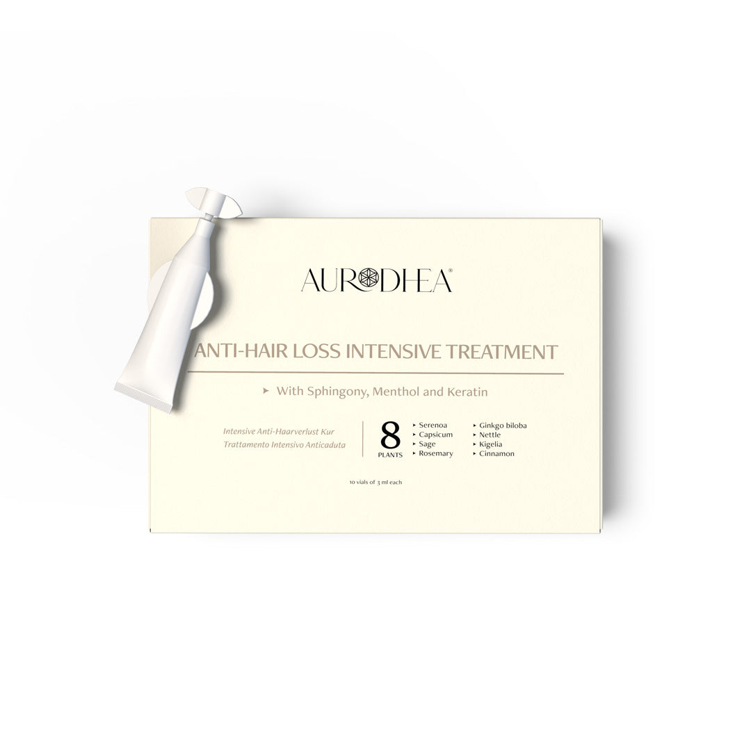 FIALE ANTICADUTA - AZIONE D'URTO 3 ml | Arricchite con Sphingony, Mentolo e Cheratina - 10 fiale da 3 ml cad.