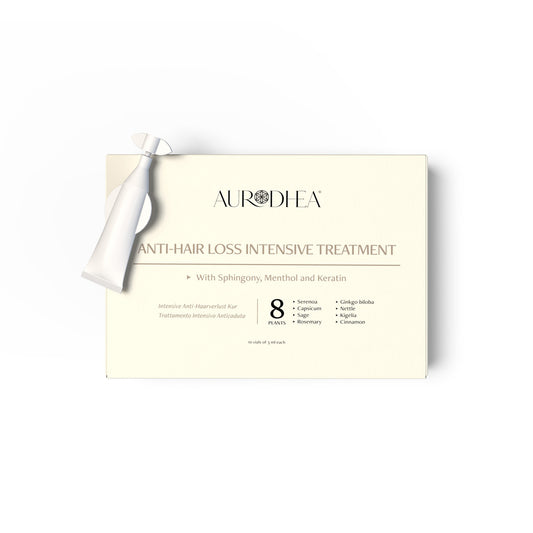 FIALE ANTICADUTA - AZIONE D'URTO 3 ml | Arricchite con Sphingony, Mentolo e Cheratina - 10 fiale da 3 ml cad.